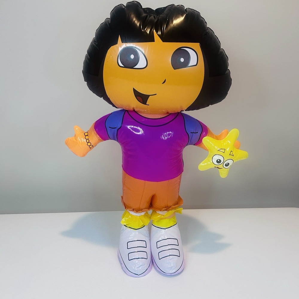 Dora The Explorer Inflatable 13" Tall New